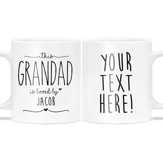 This Grandad Is Loved By... Mug