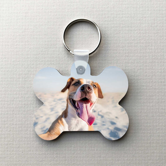 Custom Bone Photo Keyring