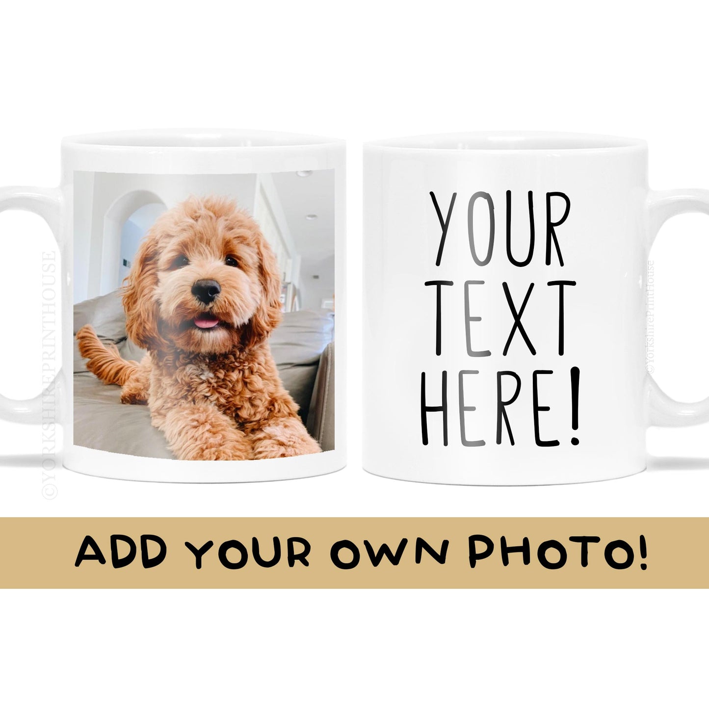 Custom Photo & Text Mug