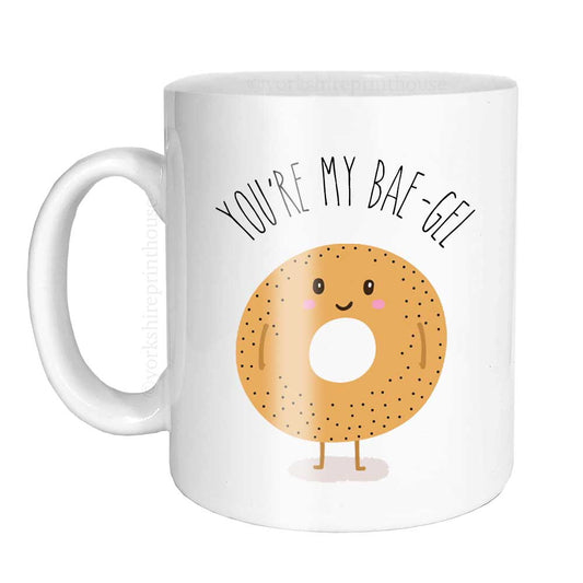 You're My Bae-gel Mug